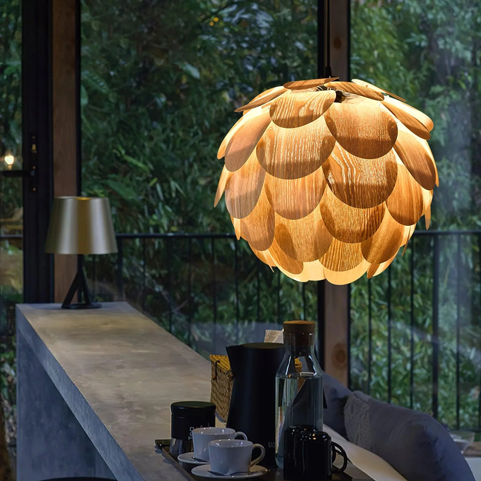 Wlara Modern Wood Pendant Light - Image 16