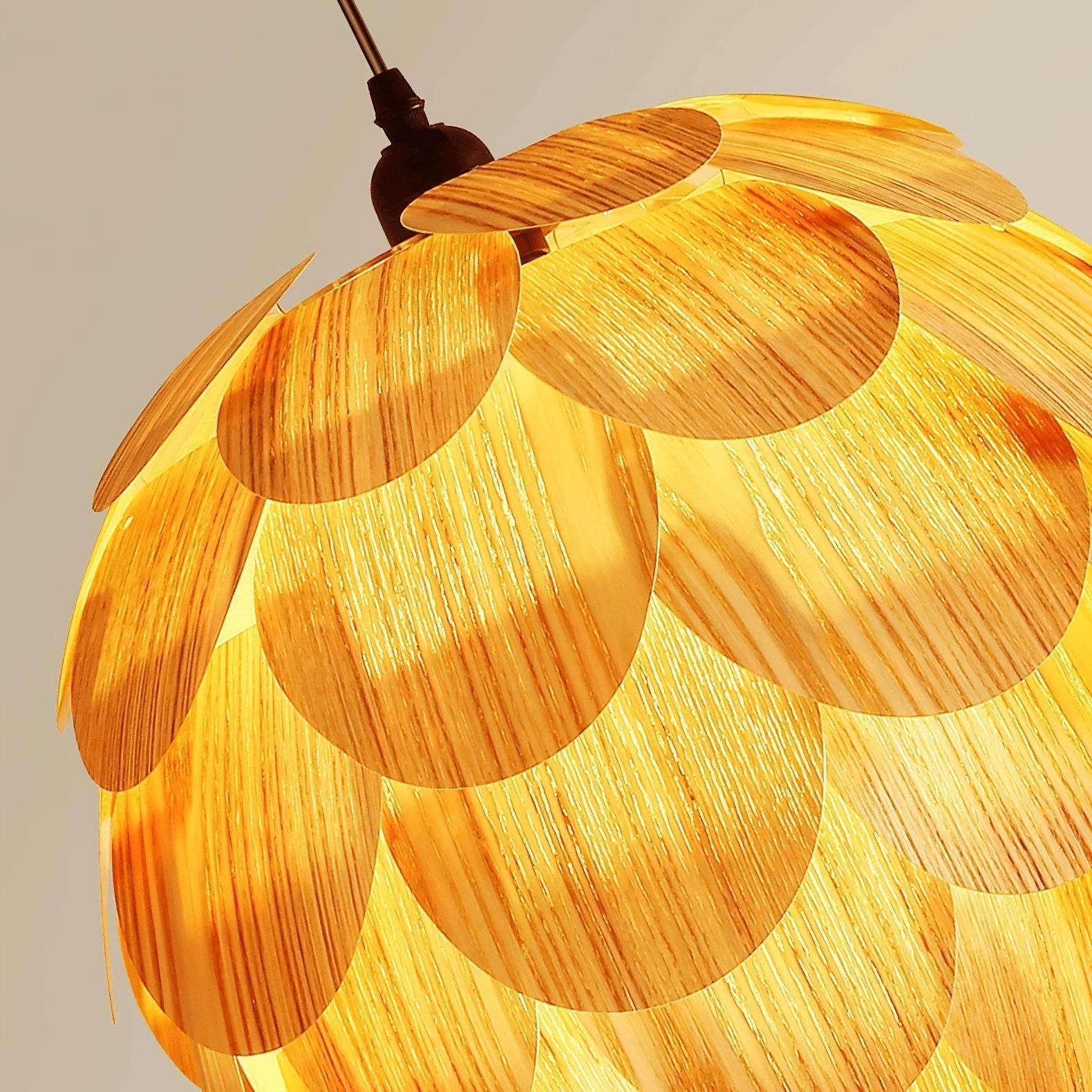 Wlara Modern Wood Pendant Light - Image 19