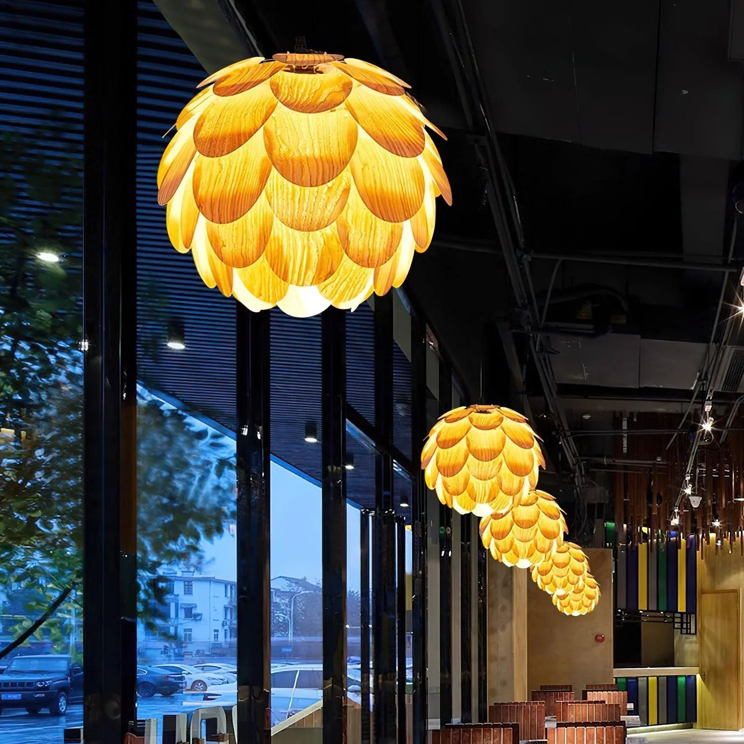 Wlara Modern Wood Pendant Light - Image 41