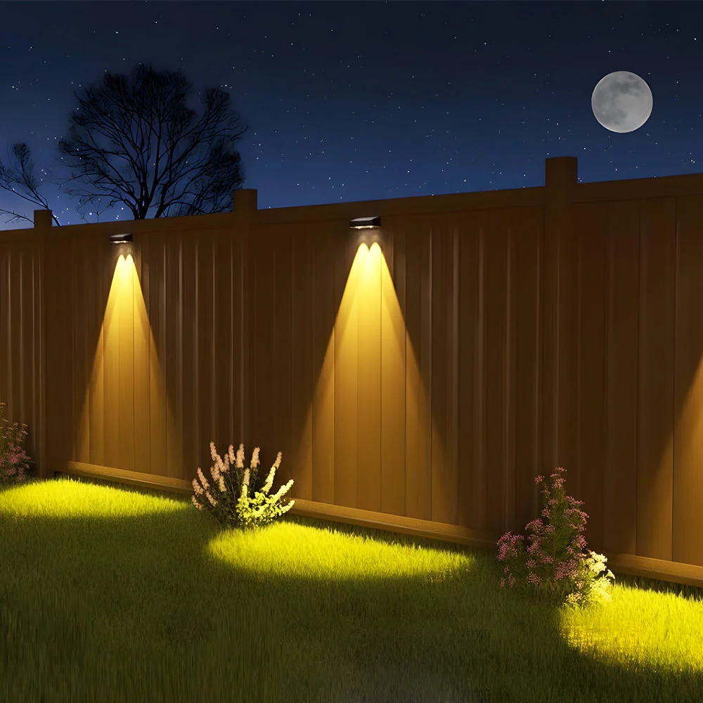 Wlla Square Multi-Color Ambient ABS Outdoor Wall Lights - Image 2