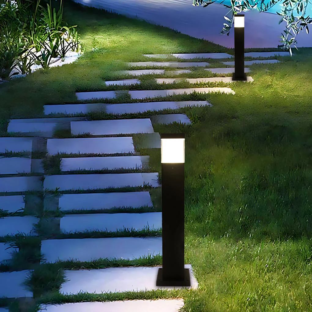 Wndy Minimalist Elegant Outdoor Bollard Light - Image 6