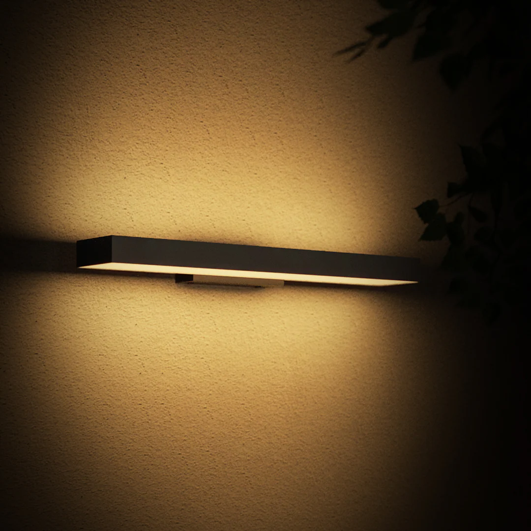 Wolf Motion Sensor Stainless Steel Outdoor Wall Light - Image 3