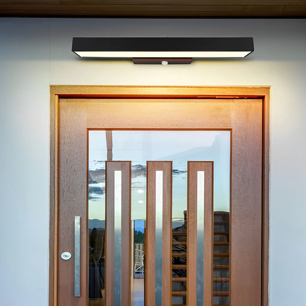 Wolf Motion Sensor Stainless Steel Outdoor Wall Light - Image 5