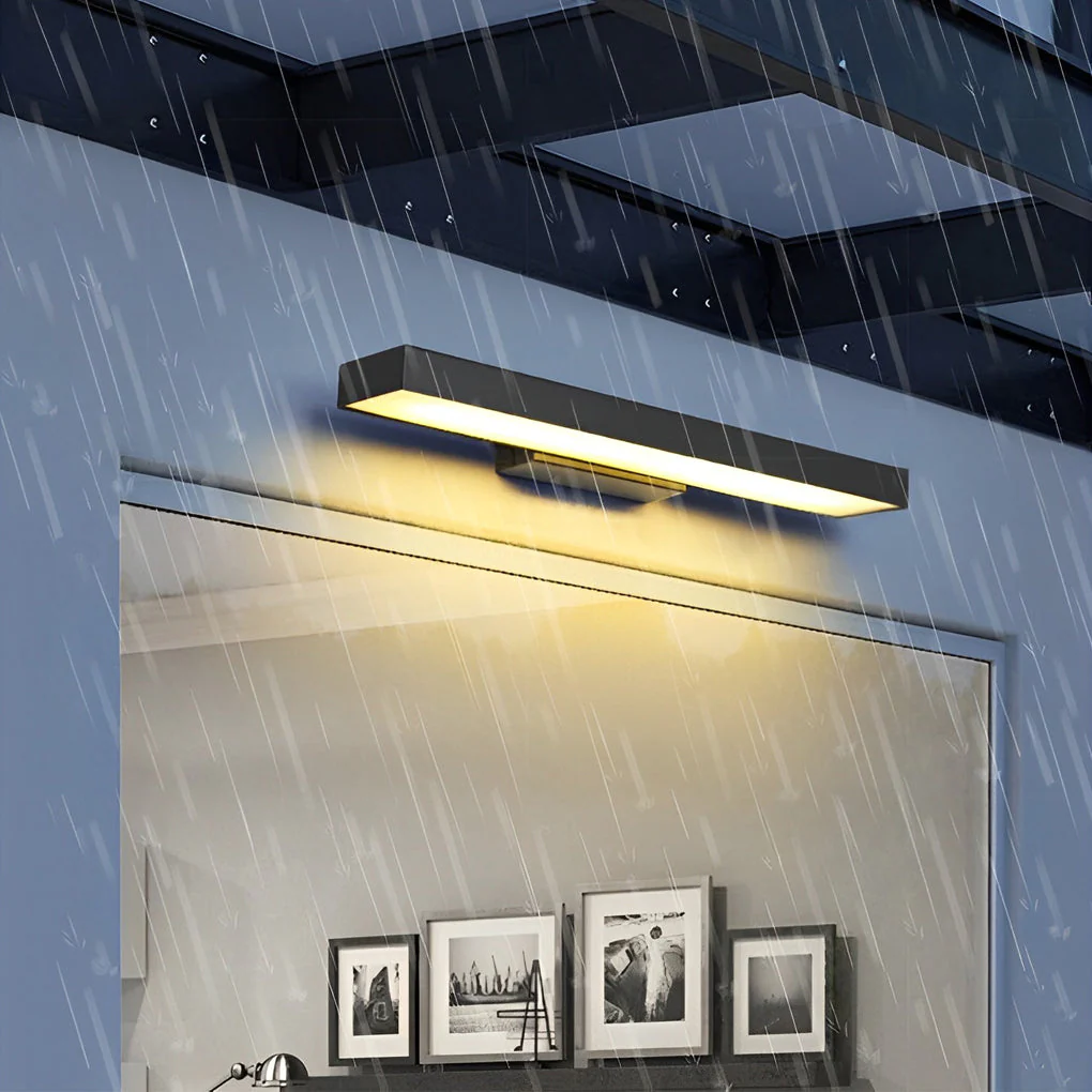 Wolf Motion Sensor Stainless Steel Outdoor Wall Light - Image 7