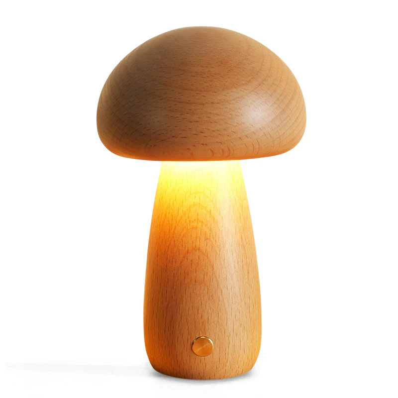 Wooden Rustic Wood Table Lamp - Image 11