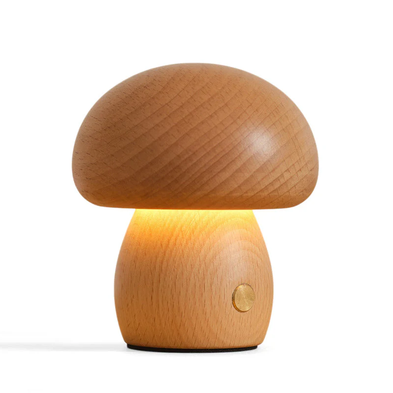 Wooden Rustic Wood Table Lamp - Image 25
