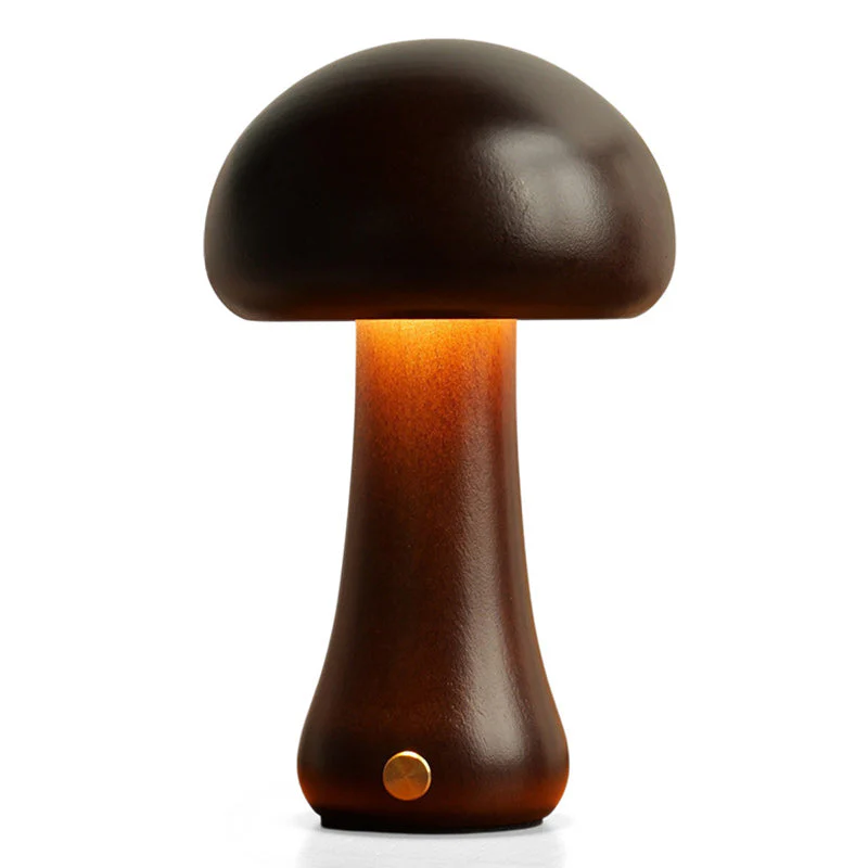 Wooden Rustic Wood Table Lamp - Image 8
