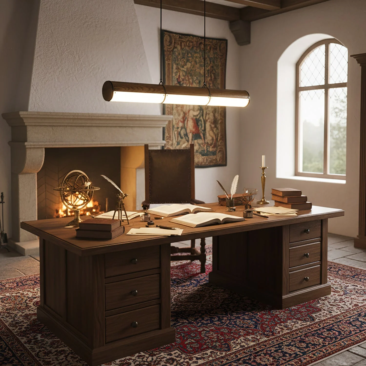 Woody Medieval Pendant Light - Image 11