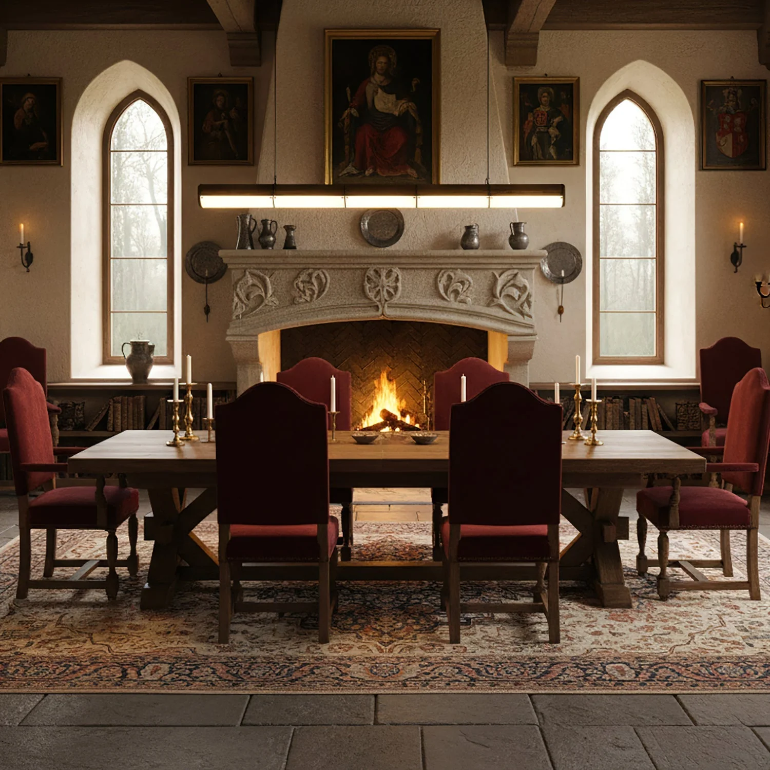 Woody Medieval Pendant Light - Image 4