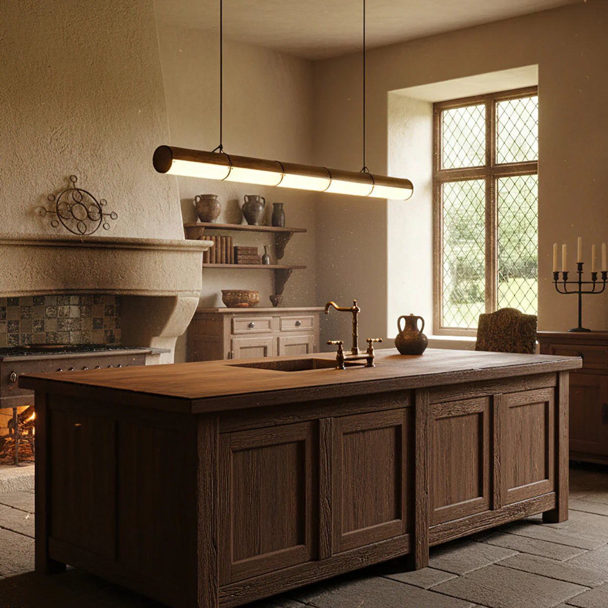 Woody Medieval Pendant Light - Image 6