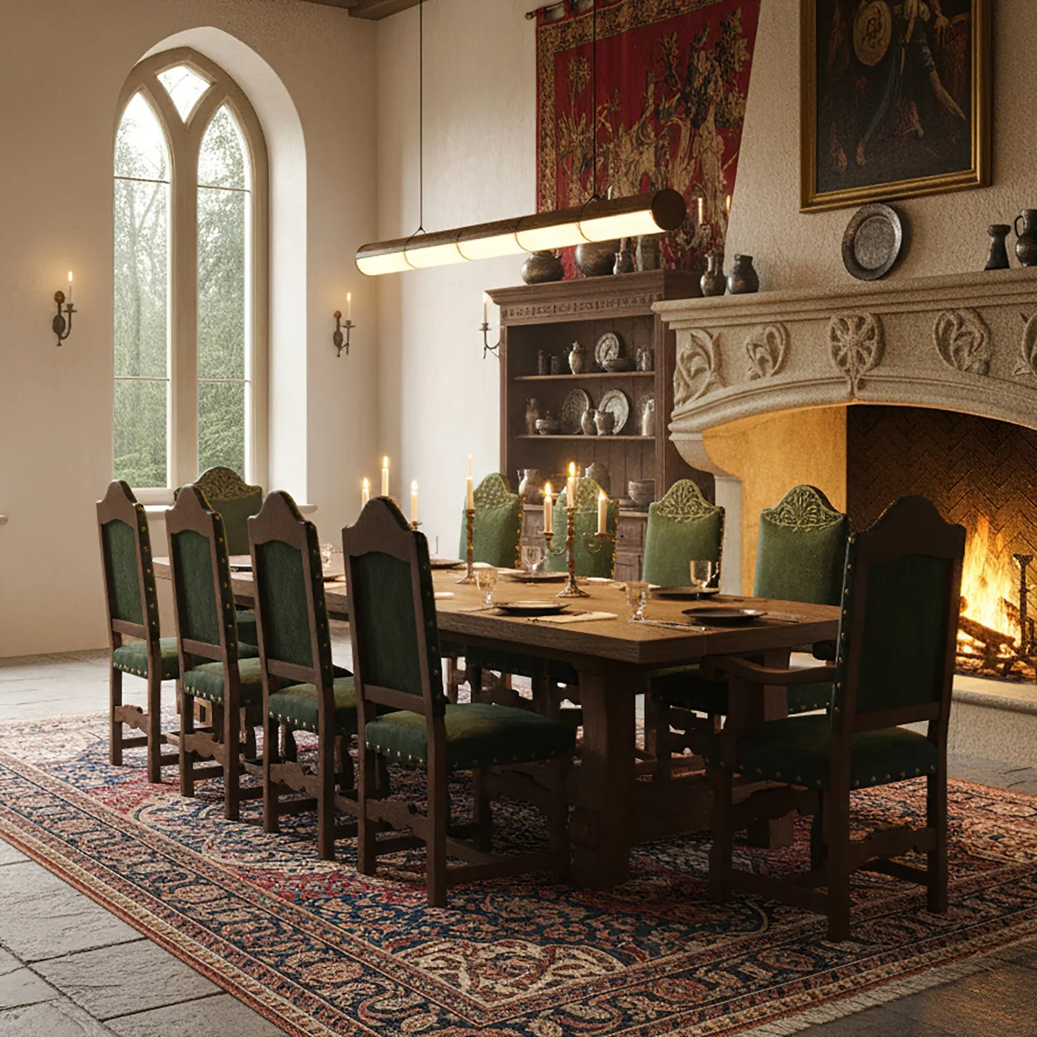 Woody Medieval Pendant Light - Image 8