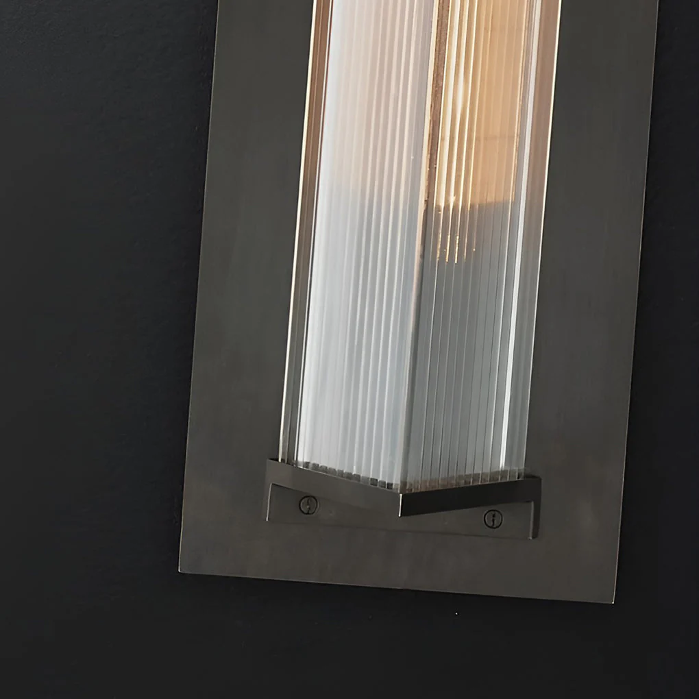 Wthy LED Solar Vintage Outdoor Wall Light - Image 2