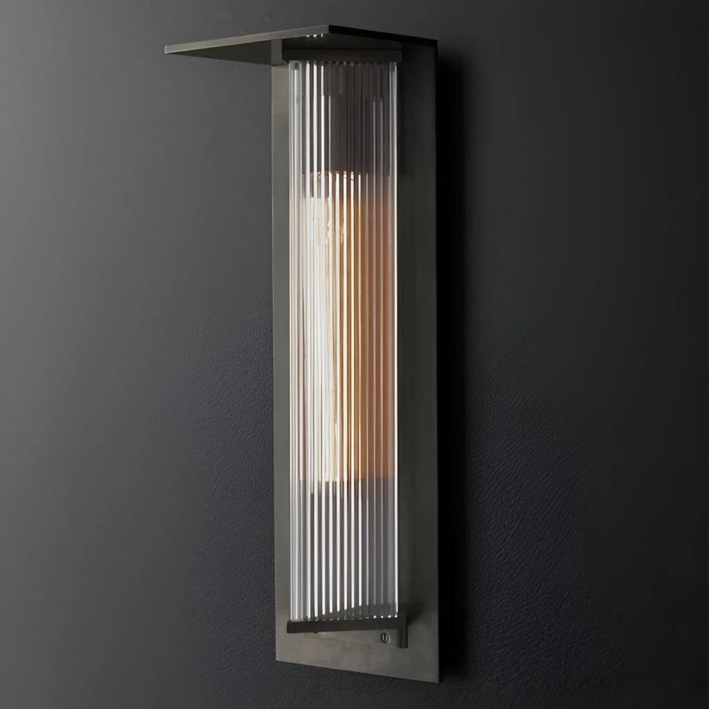 Wthy LED Solar Vintage Outdoor Wall Light - Image 9