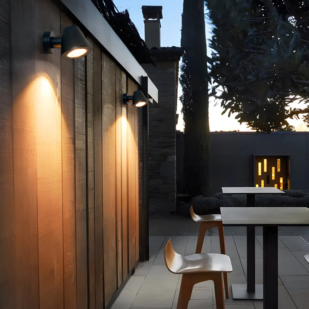 Wyman LED Long-Range Illumination Outdoor Wall Spot Light - Image 3