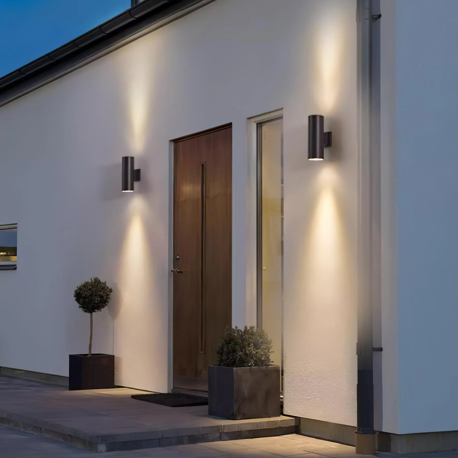 Wynne Wall Light Modern Minimalist Cylindrical Outdoor - Image 21