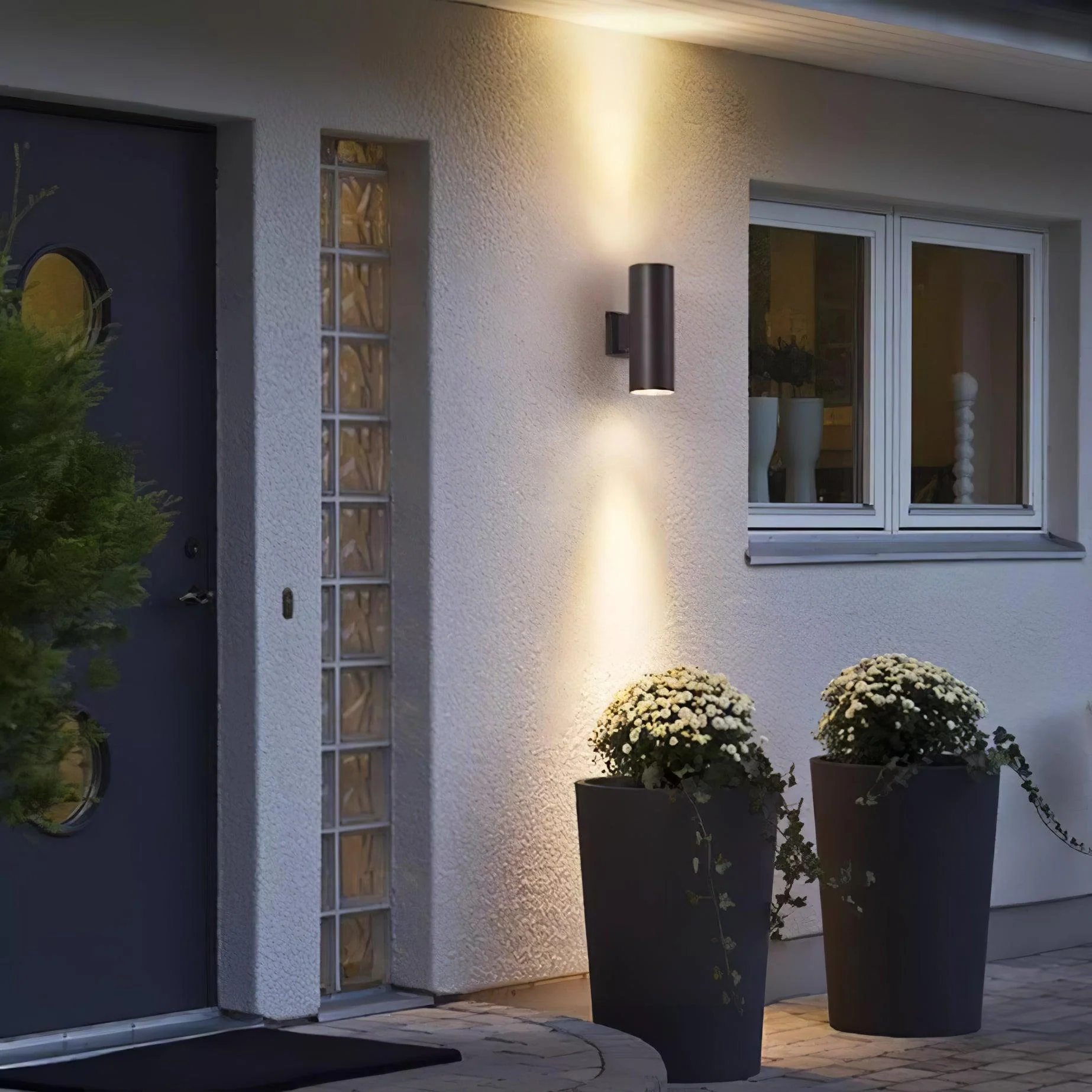 Wynne Wall Light Modern Minimalist Cylindrical Outdoor - Image 23