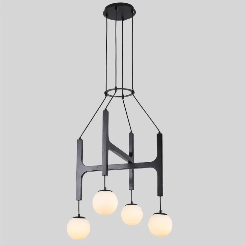 Xylocube Geometric Wood Globe Pendant Light - Image 20
