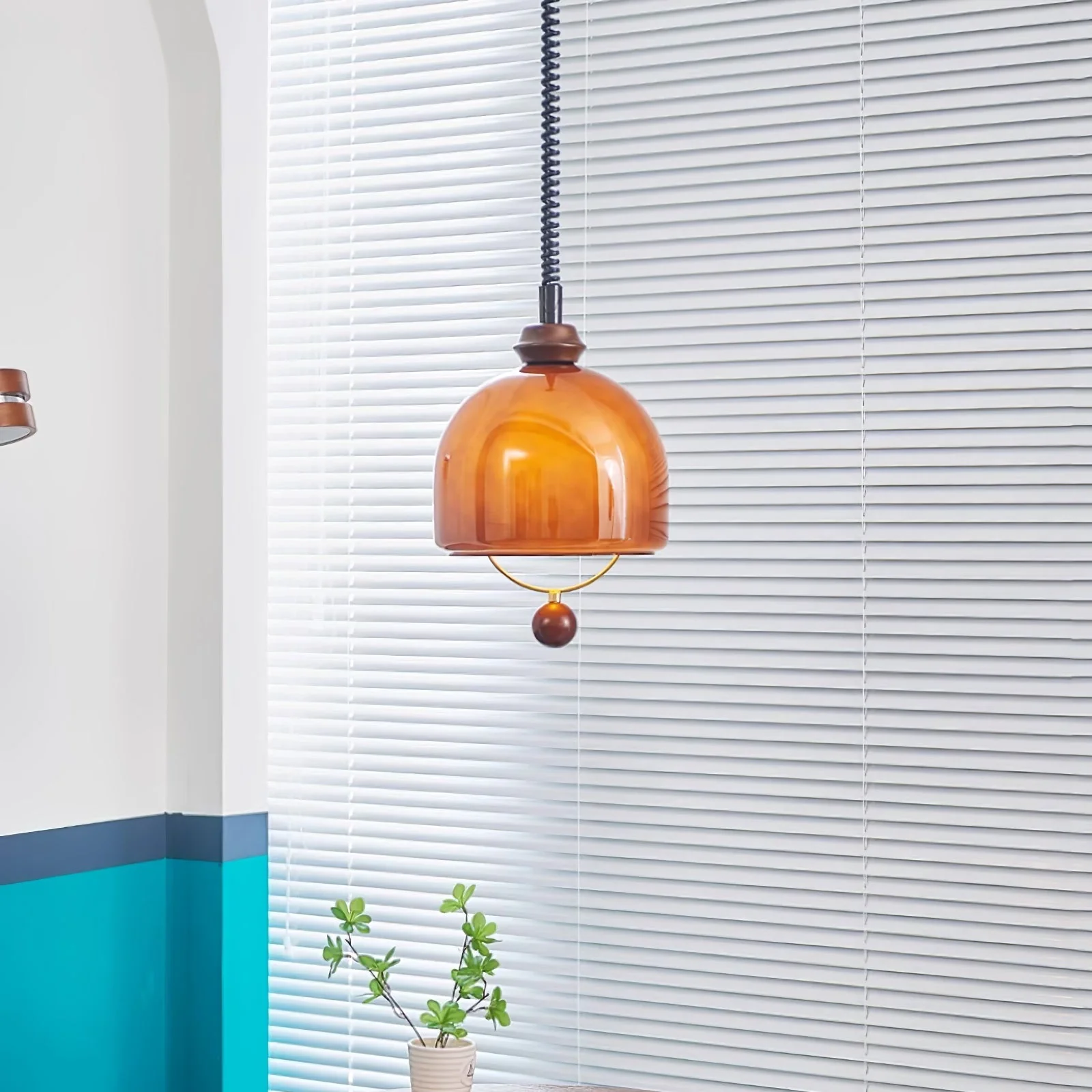 Yael MInimalist Wood Pendant Light - Image 12