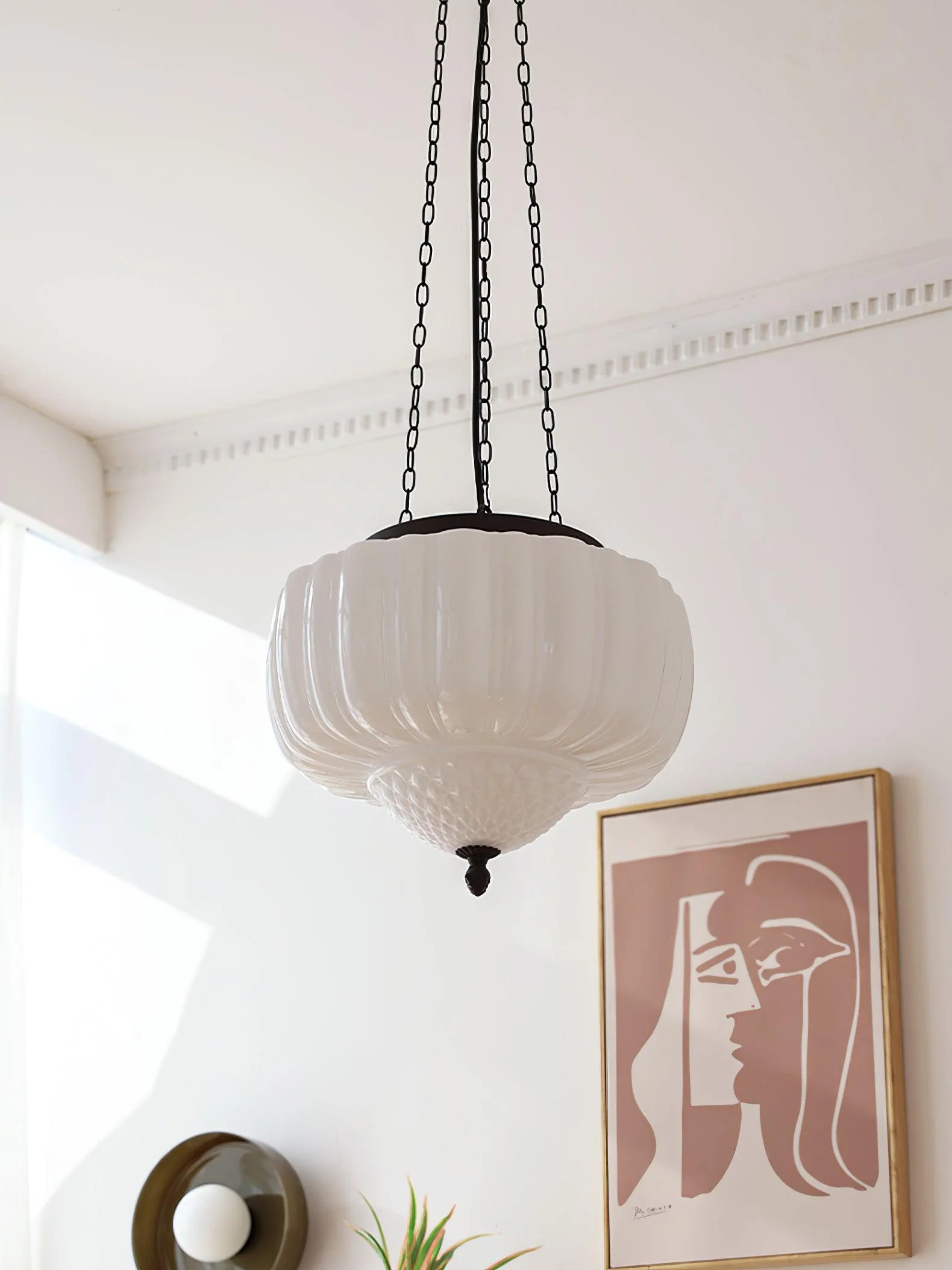 Yara Contemporary Glass Pendant Light - Image 12