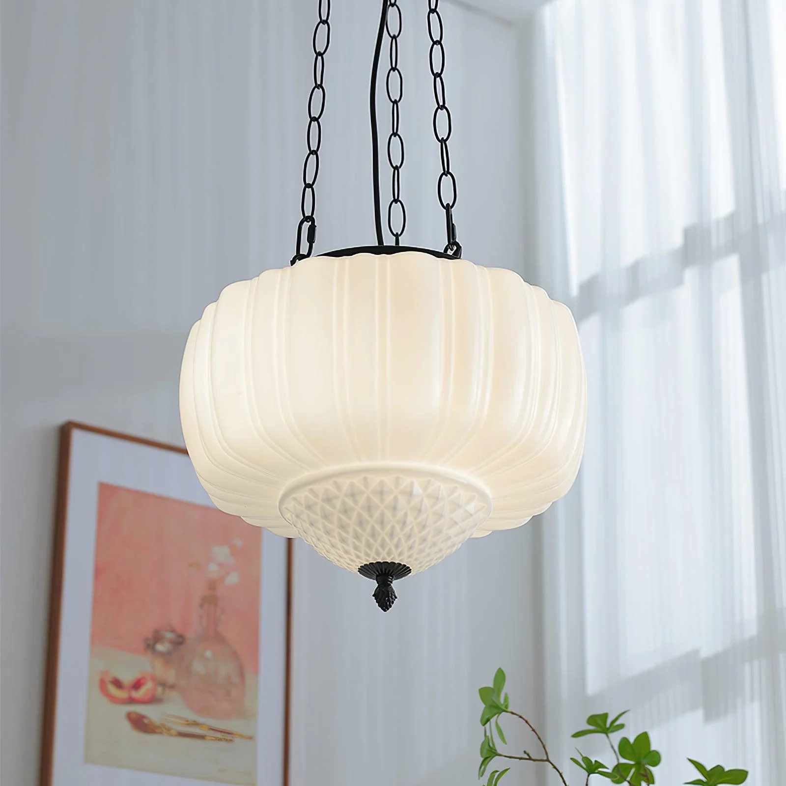 Yara Contemporary Glass Pendant Light - Image 26