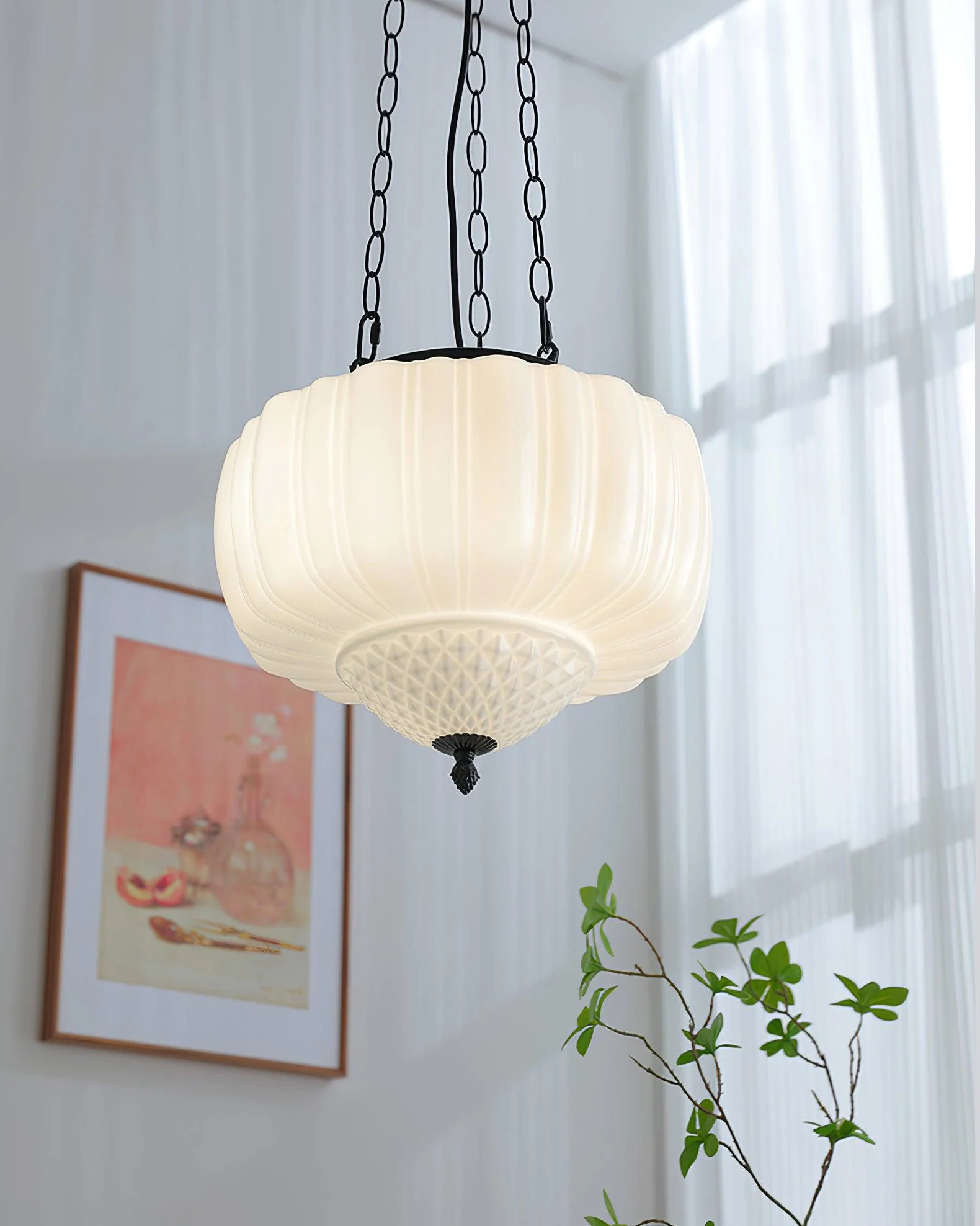 Yara Contemporary Glass Pendant Light - Image 34