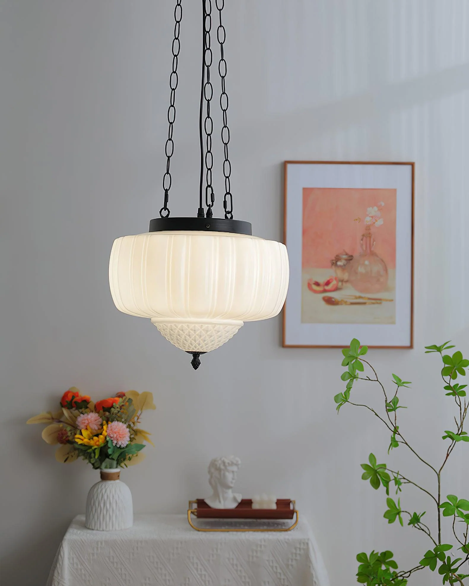 Yara Contemporary Glass Pendant Light - Image 35