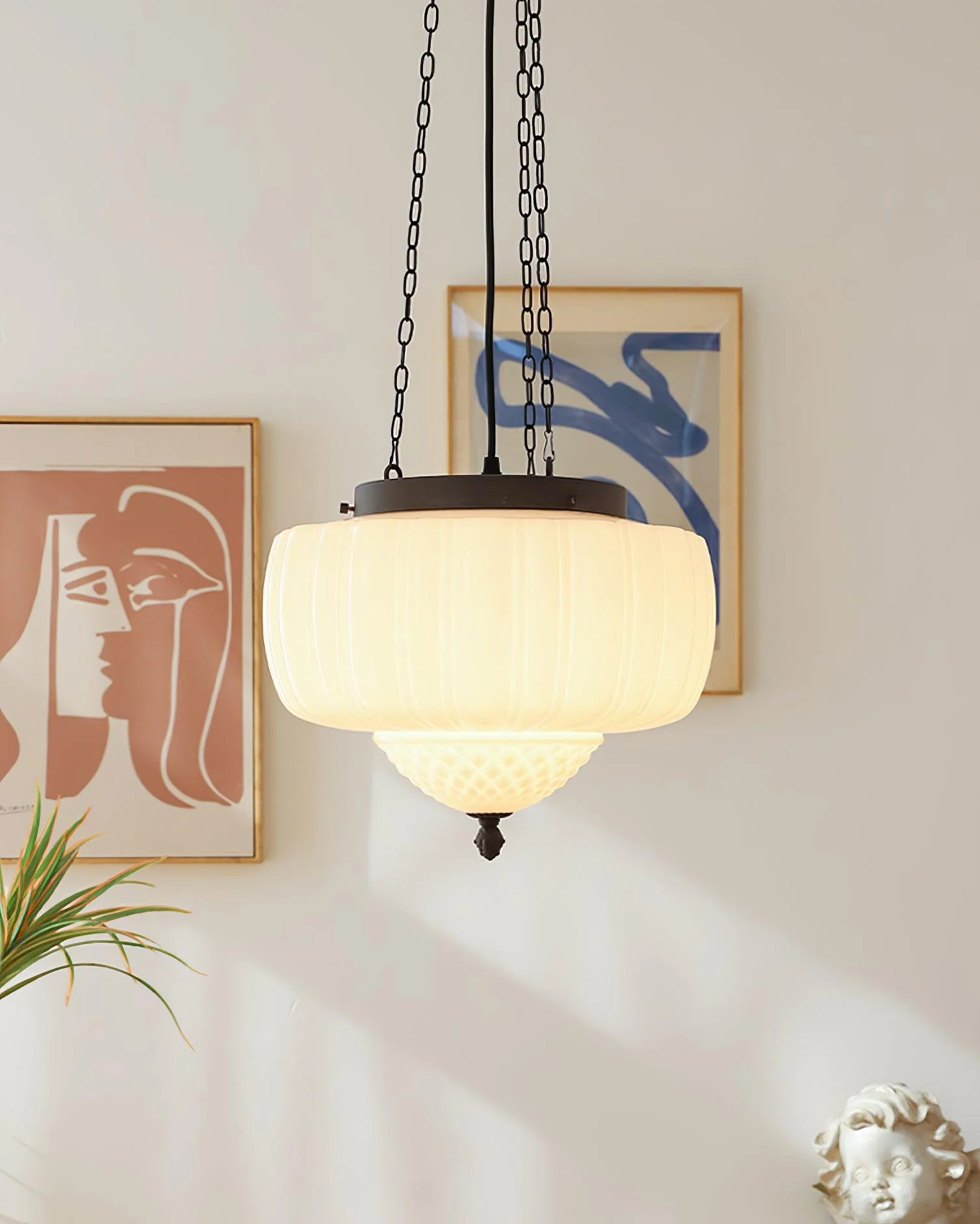 Yara Contemporary Glass Pendant Light - Image 36