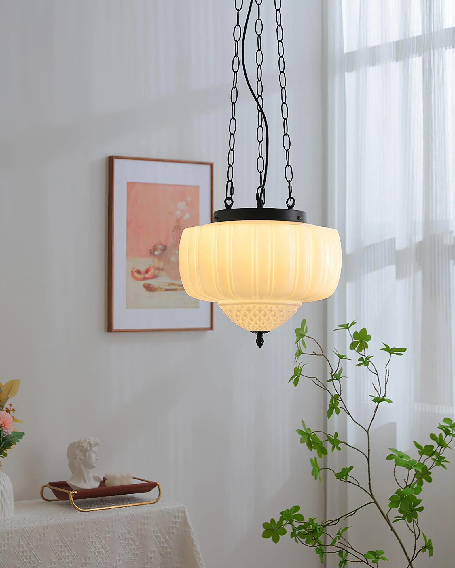 Yara Contemporary Glass Pendant Light - Image 37