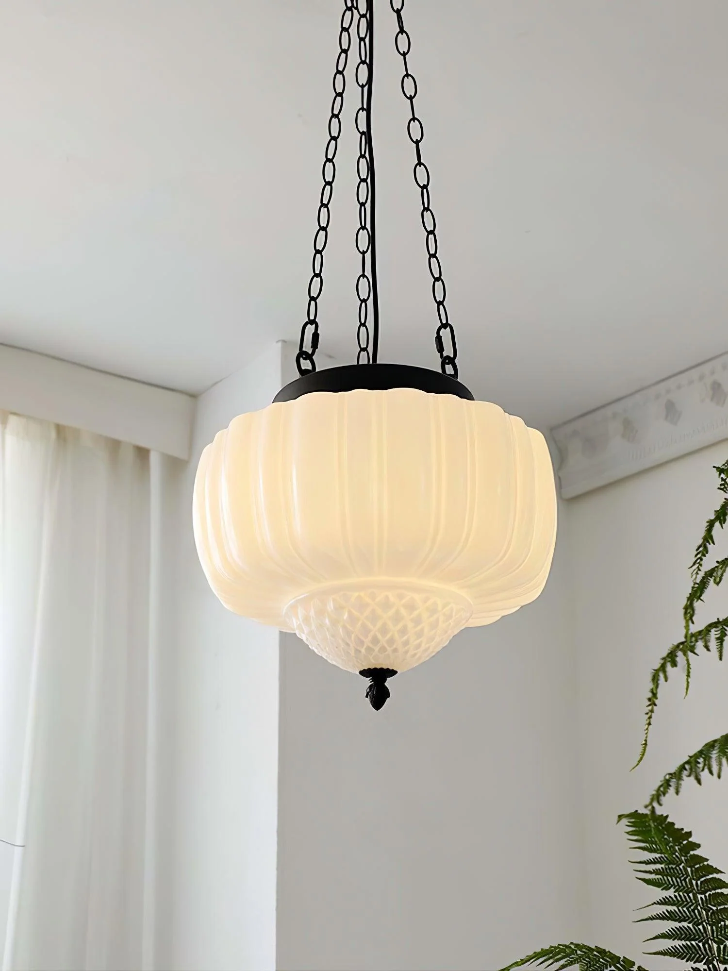Yara Contemporary Glass Pendant Light - Image 8