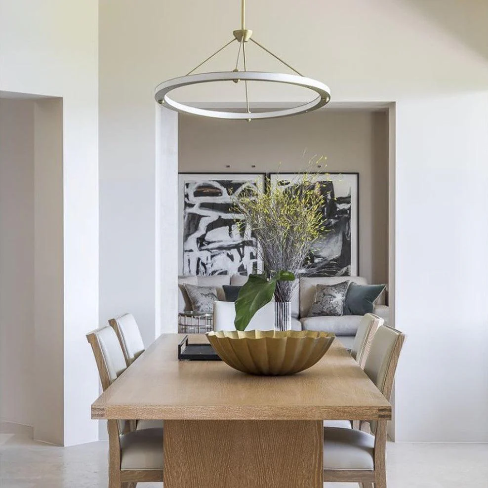Yates Minimalist Circle Pendant Light - Image 12