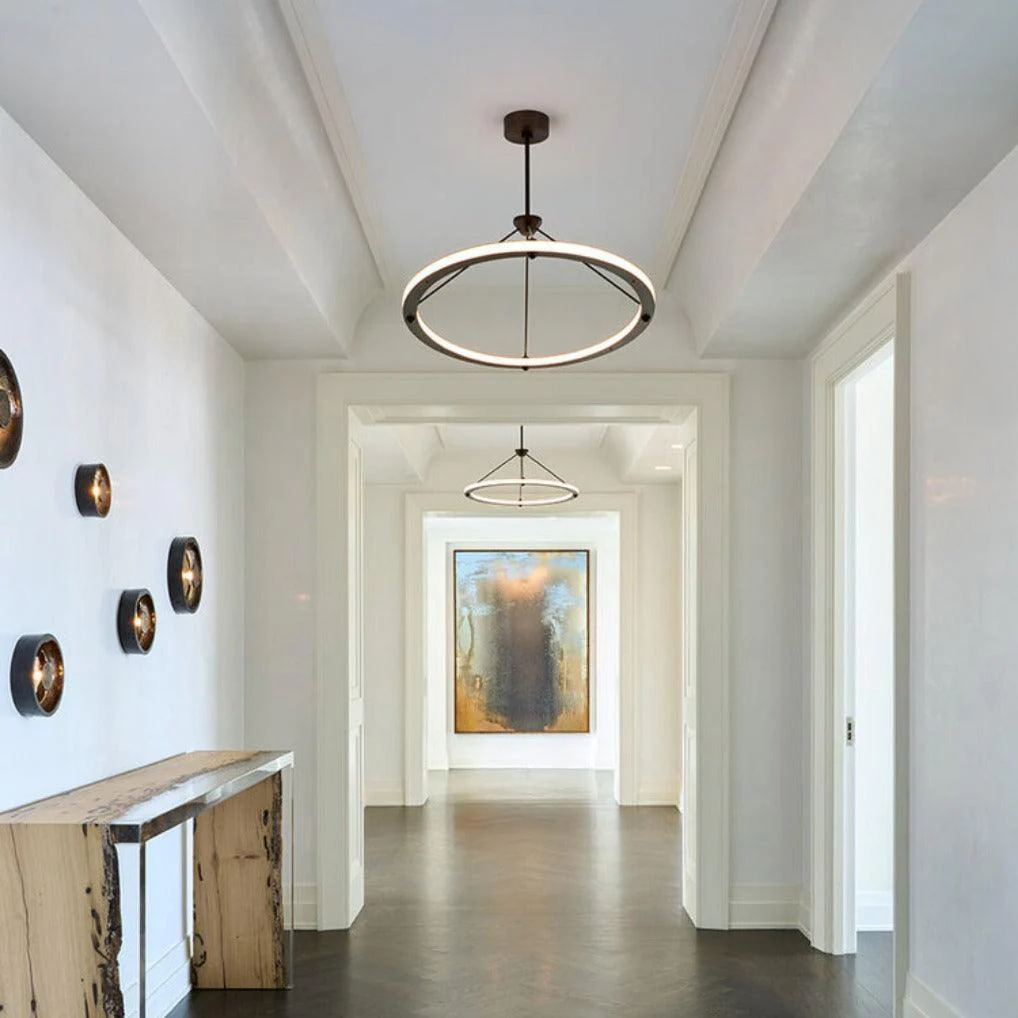 Yates Minimalist Circle Pendant Light - Image 13