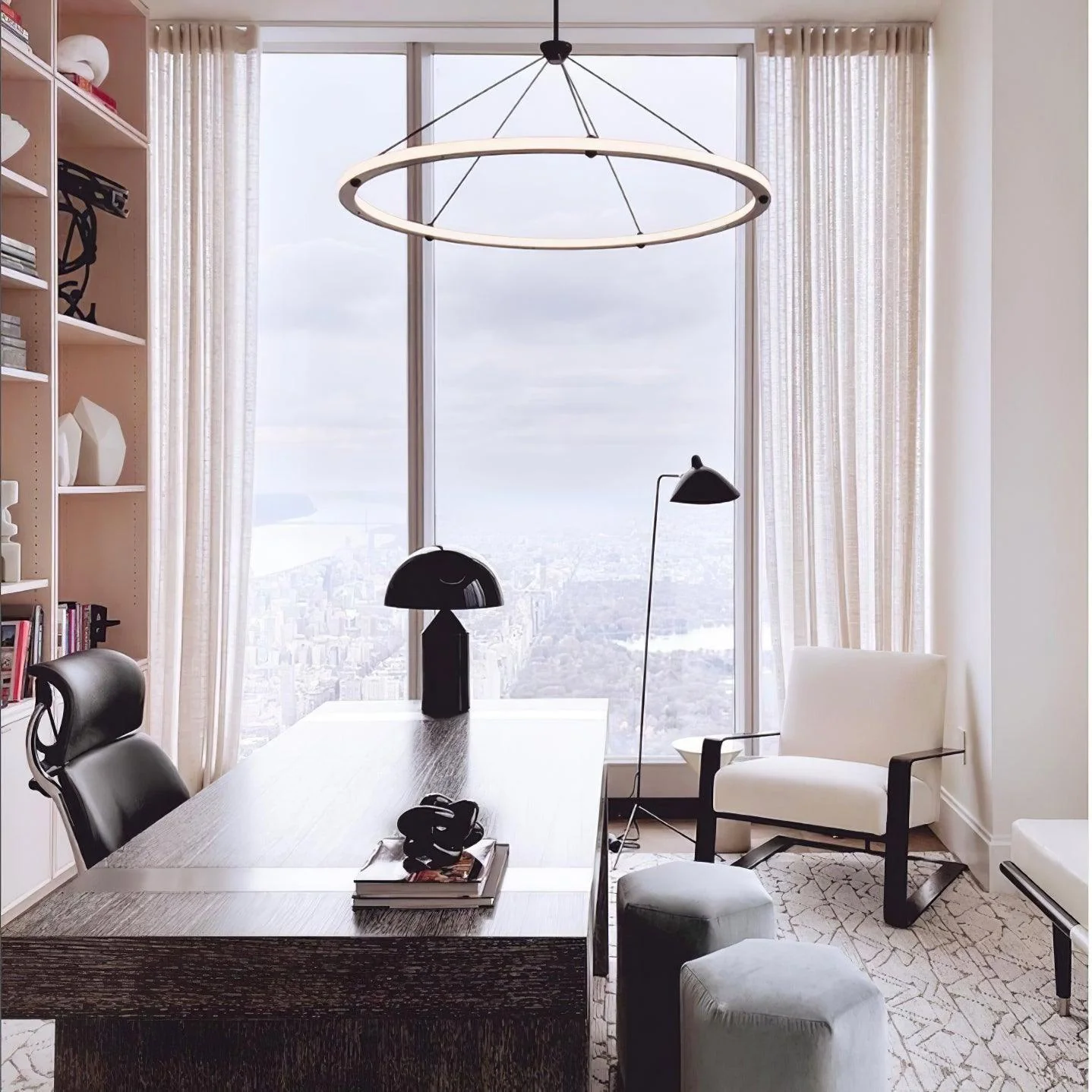 Yates Minimalist Circle Pendant Light - Image 14