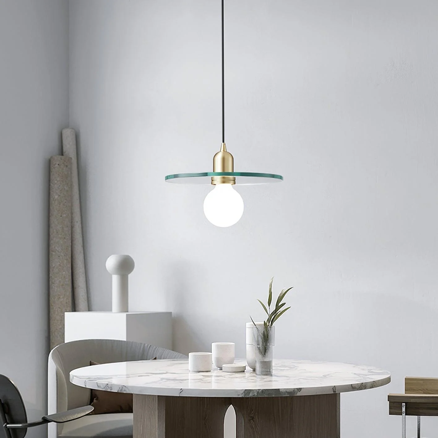 Yoik Modern Glass Pendant Light - Image 3