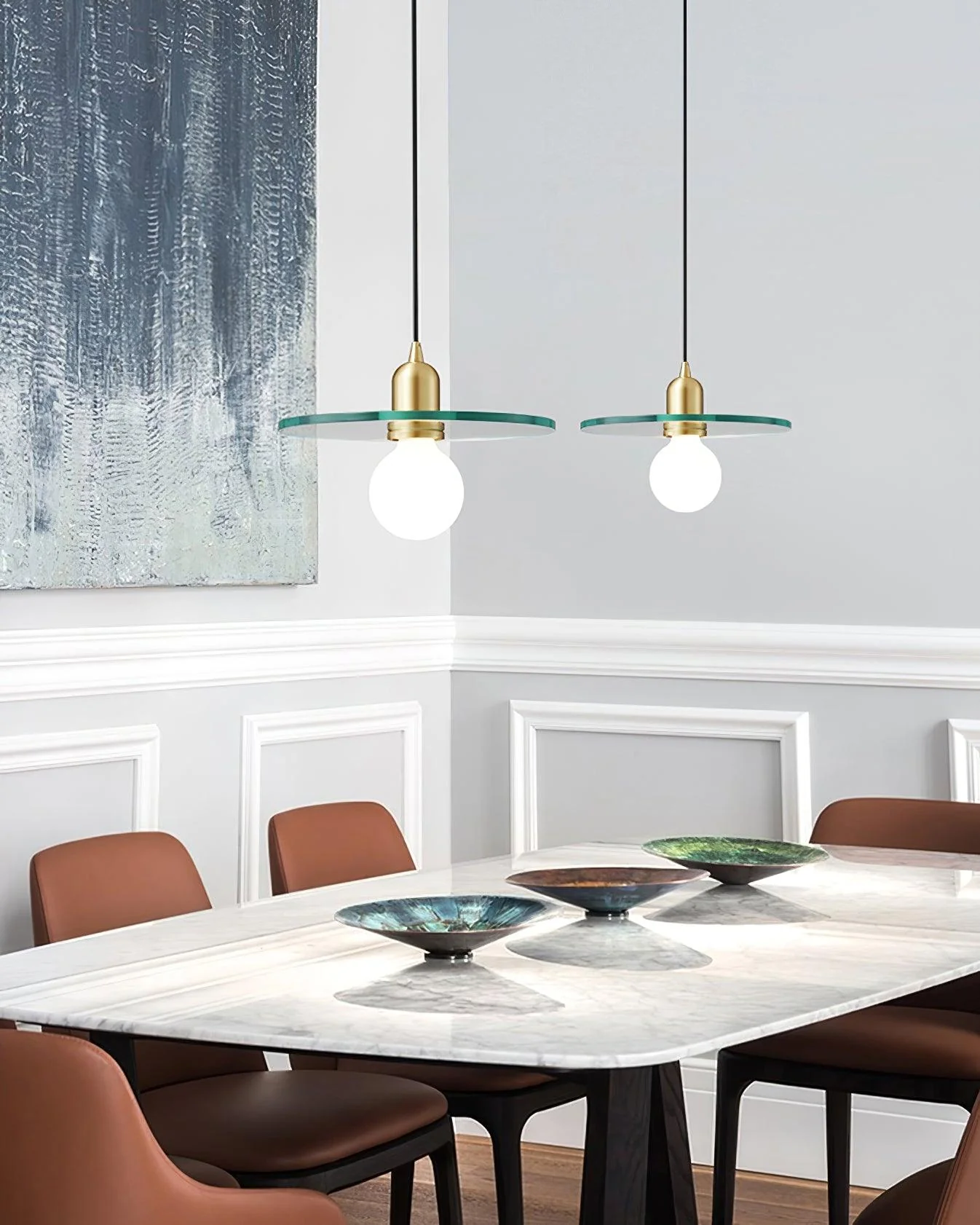 Yoik Modern Glass Pendant Light - Image 9