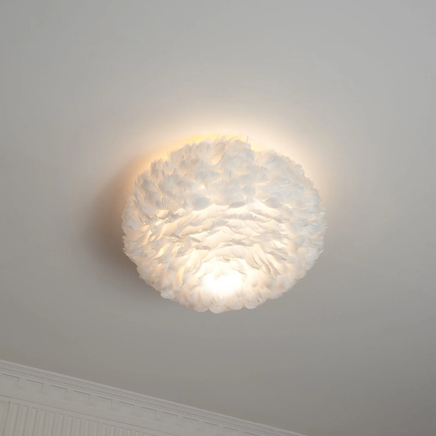 Zalore Premium Nordic Art Feathered Ceiling Lamp - Image 13