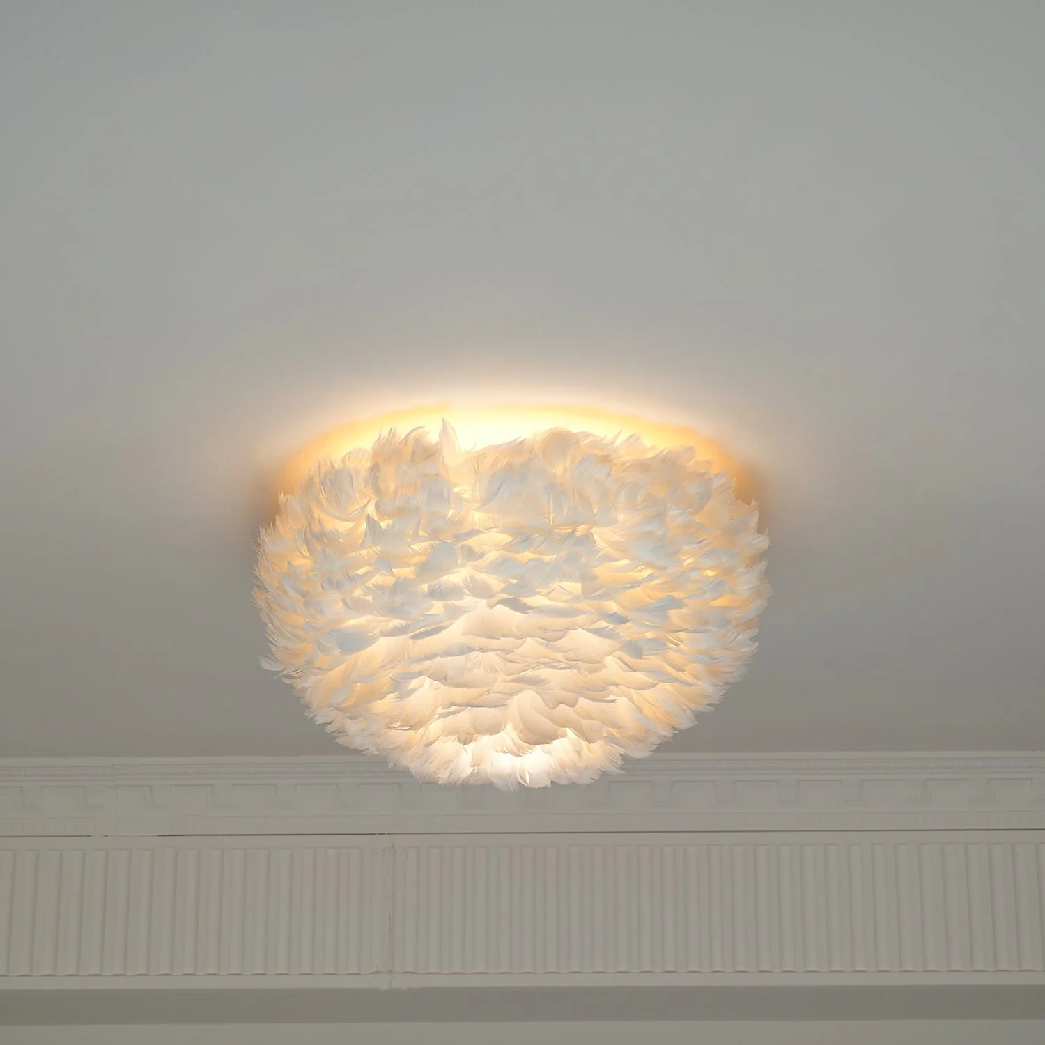 Zalore Premium Nordic Art Feathered Ceiling Lamp - Image 14
