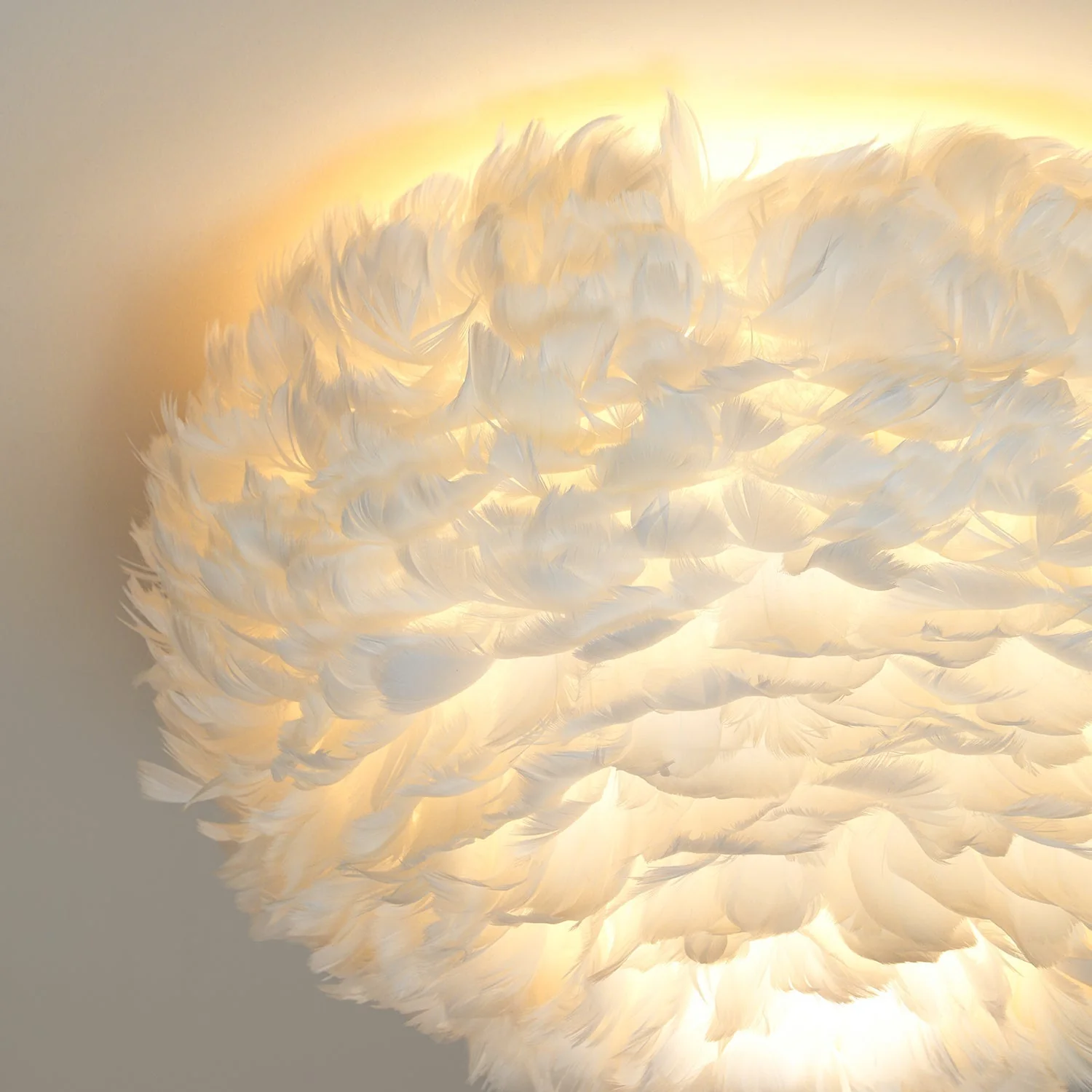 Zalore Premium Nordic Art Feathered Ceiling Lamp - Image 19