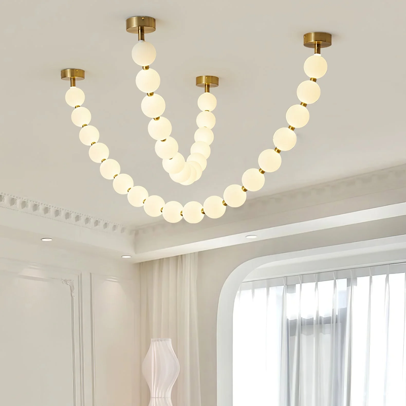 Zalvarin Brass Sputnik Chandelier - Image 87