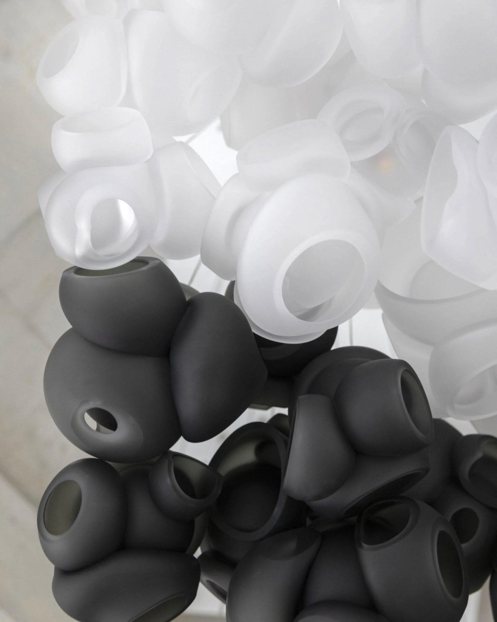 Zamarir Bubbles Cluster Glass Pendant Light - Image 17