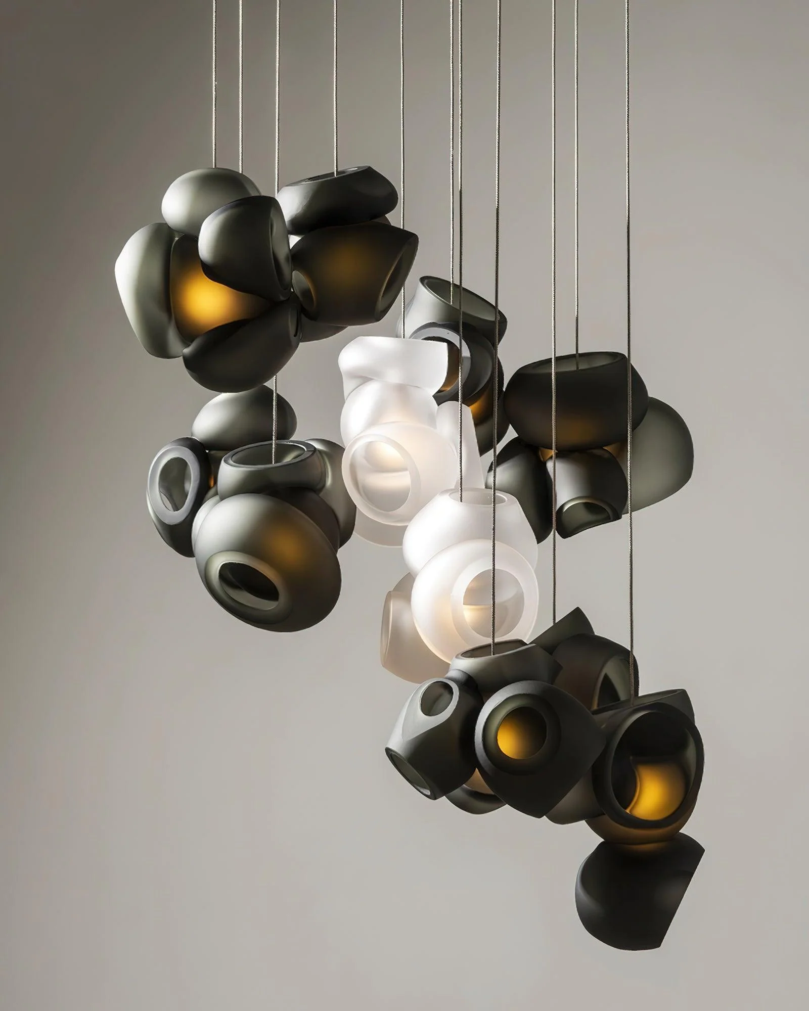 Zamarir Bubbles Cluster Glass Pendant Light - Image 18