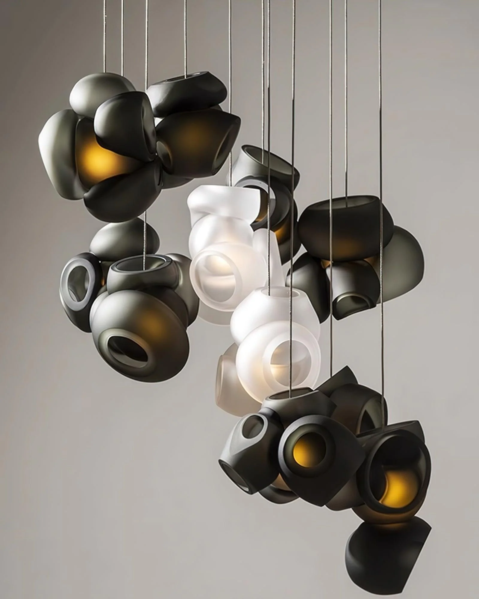 Zamarir Bubbles Cluster Glass Pendant Light - Image 34