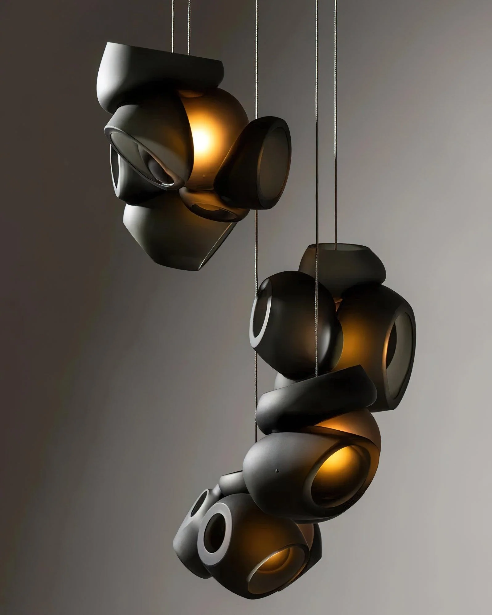 Zamarir Bubbles Cluster Glass Pendant Light - Image 7