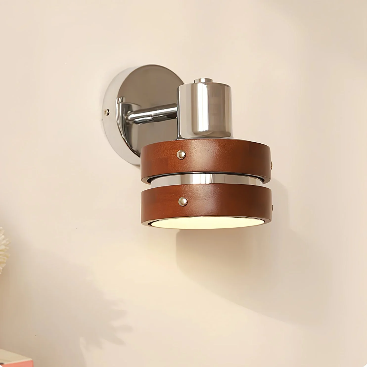 Zanorir Premium Nordic Art Walnut Wall Lamp - Image 28