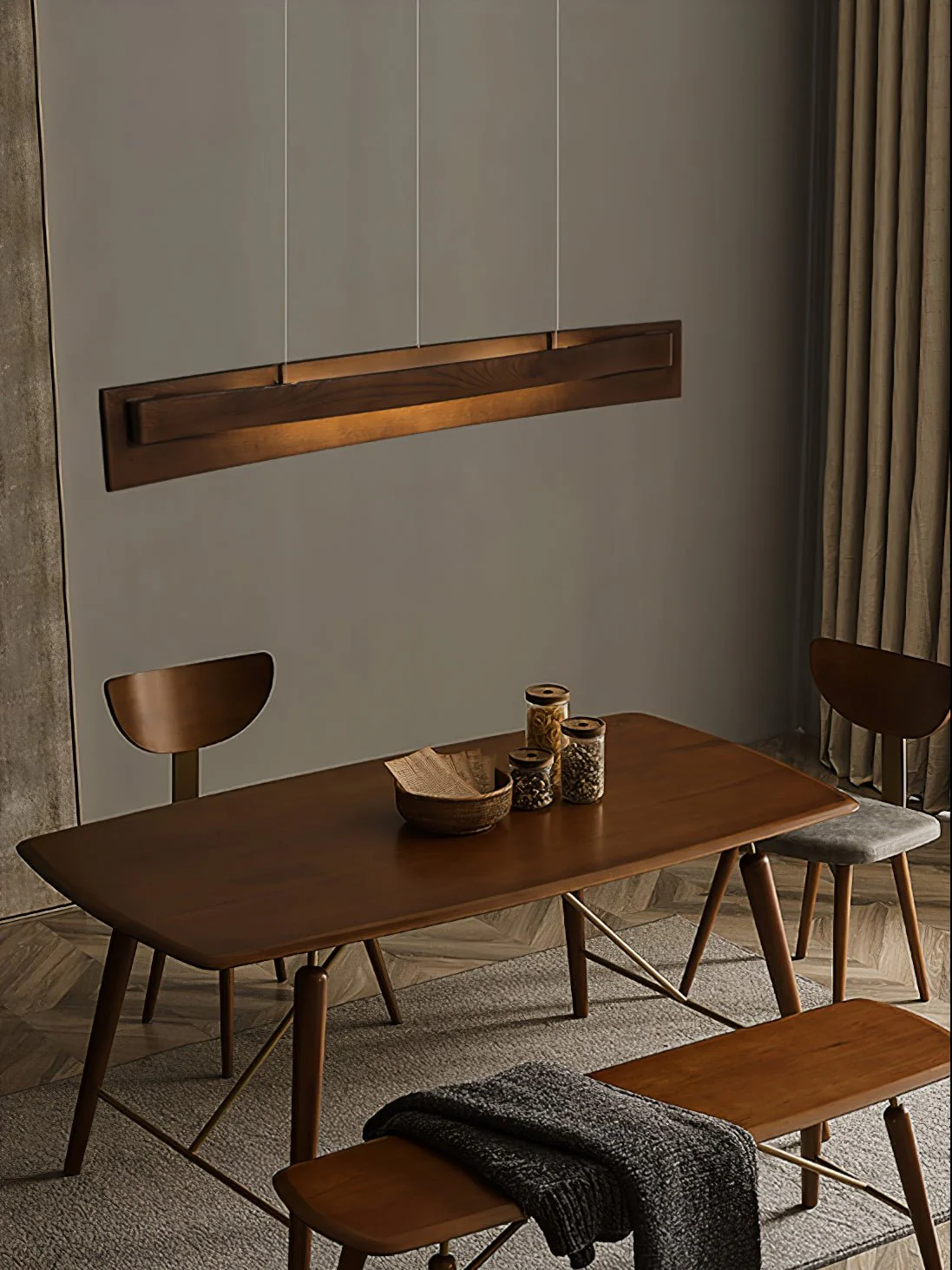 Zaraeyra Minimalist Wood Pendant Light - Image 15
