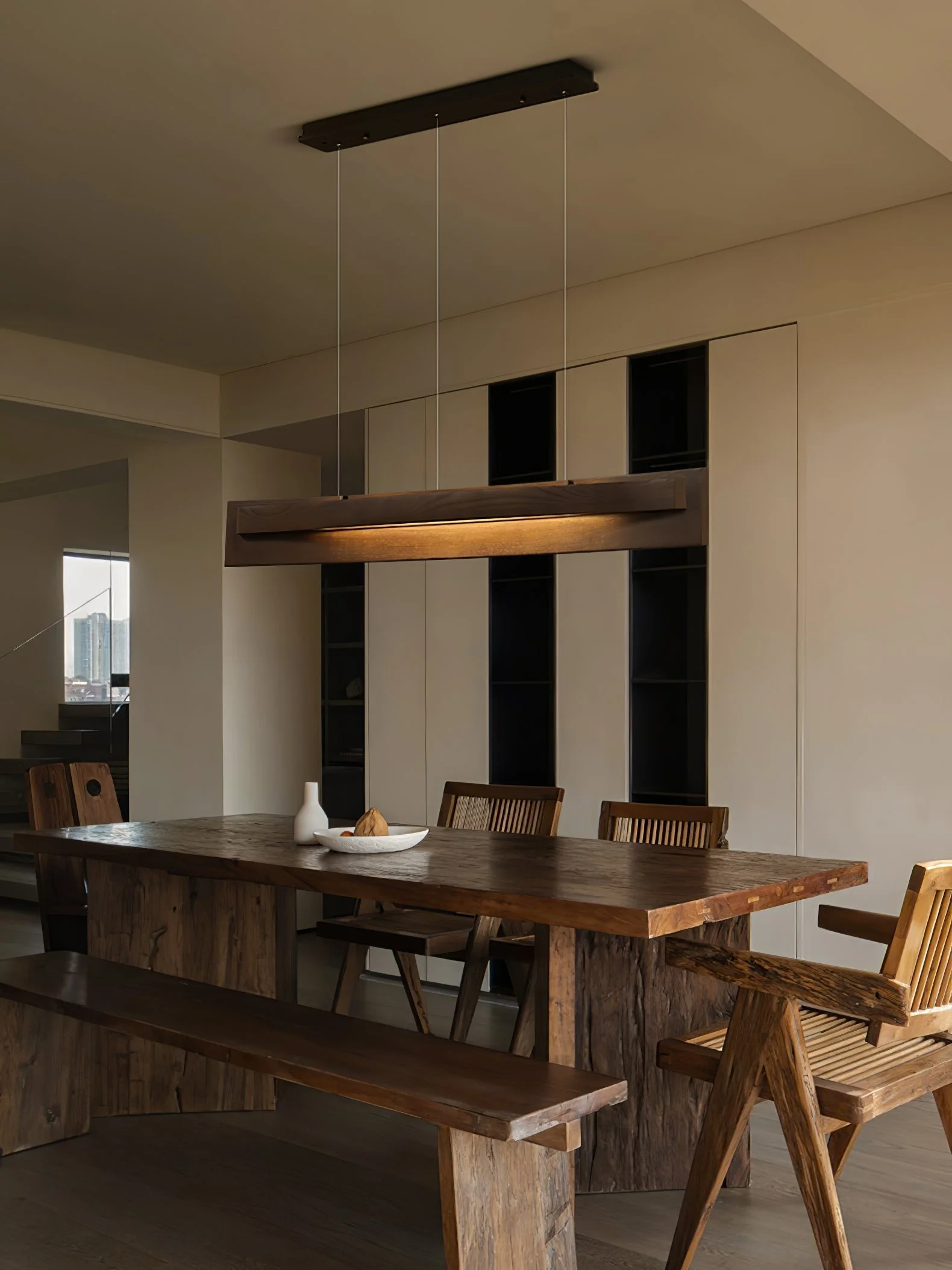 Zaraeyra Minimalist Wood Pendant Light - Image 22