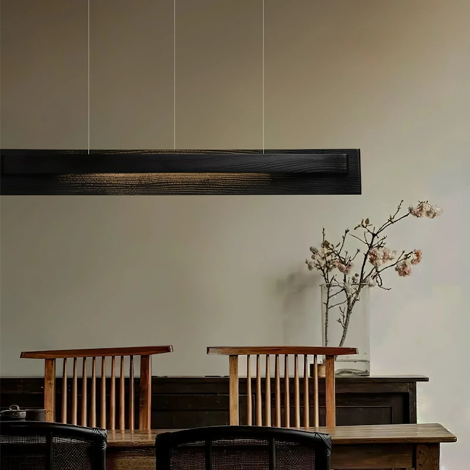 Zaraeyra Minimalist Wood Pendant Light - Image 23