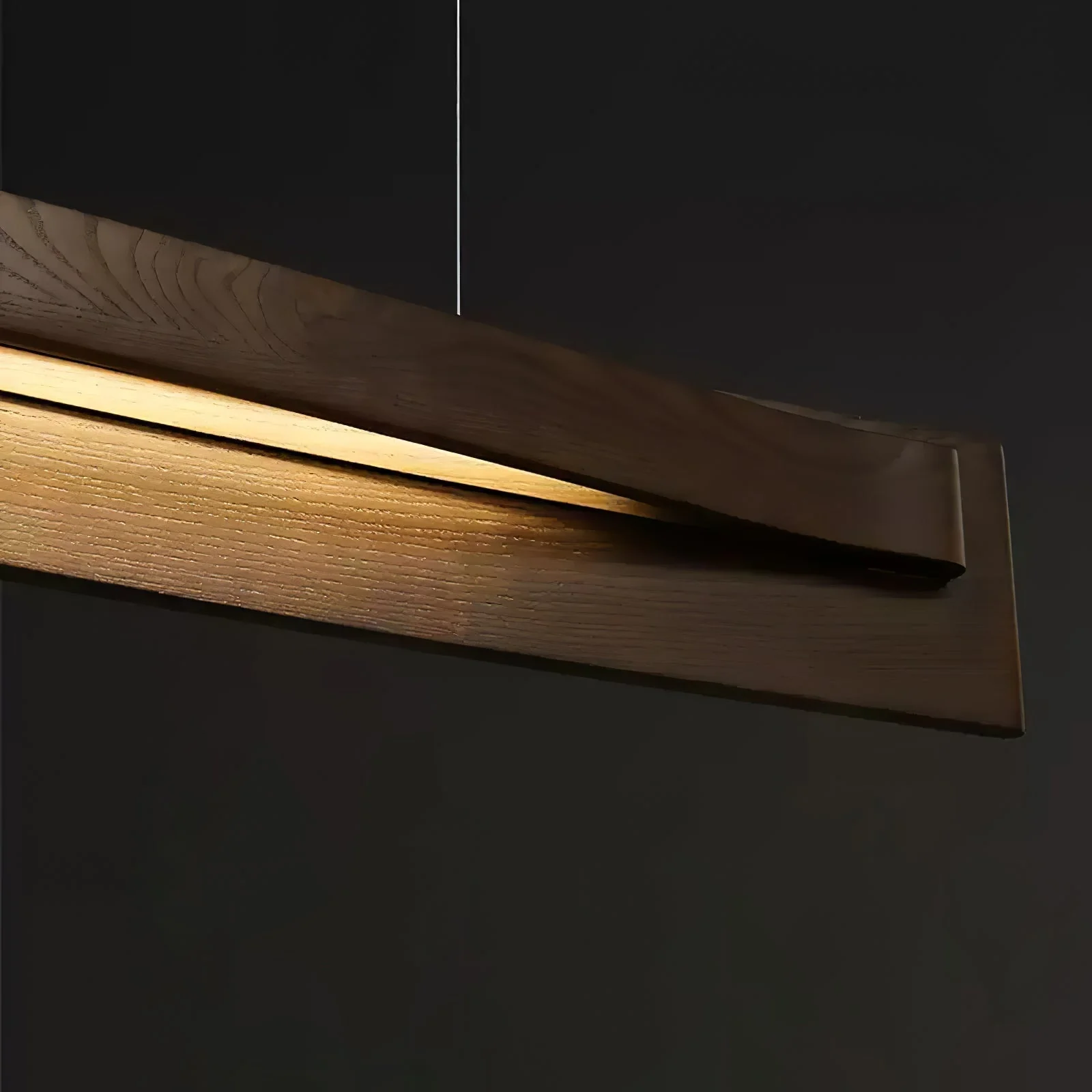 Zaraeyra Minimalist Wood Pendant Light - Image 25