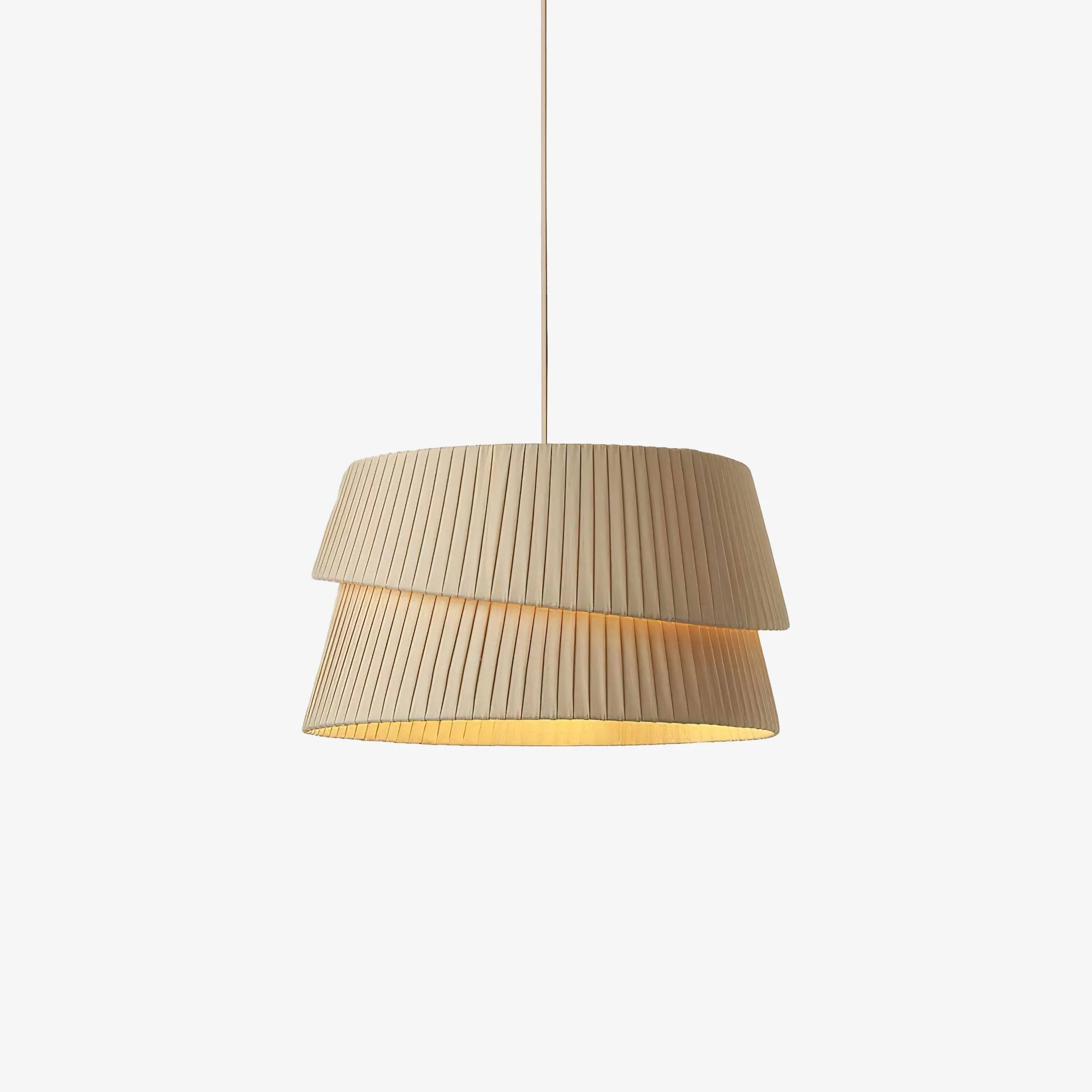 Zarion Fabric Scandinavian Pendant Light - Image 5