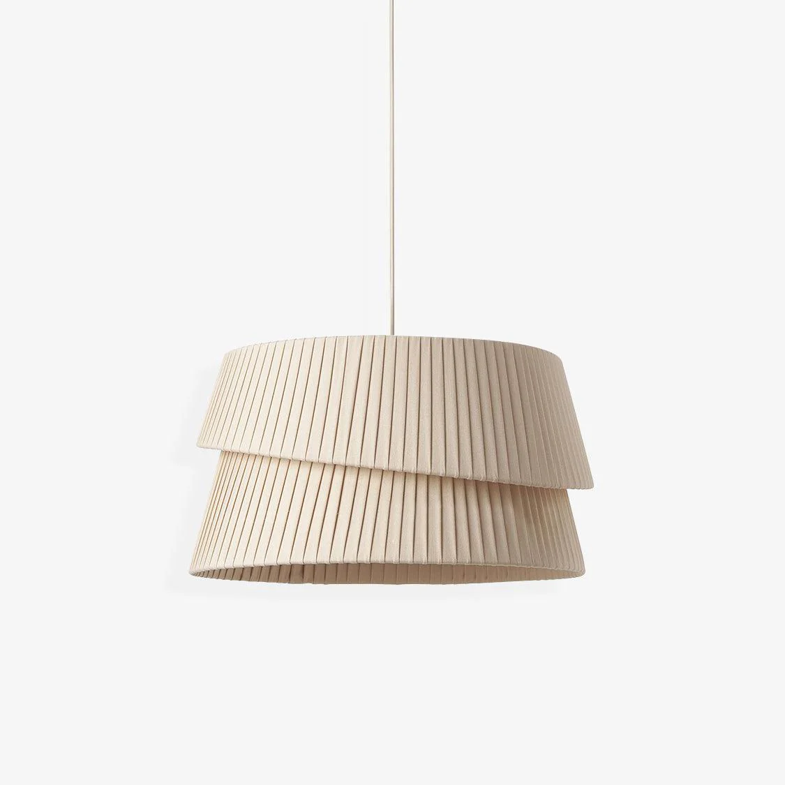 Zarion Fabric Scandinavian Pendant Light - Image 6