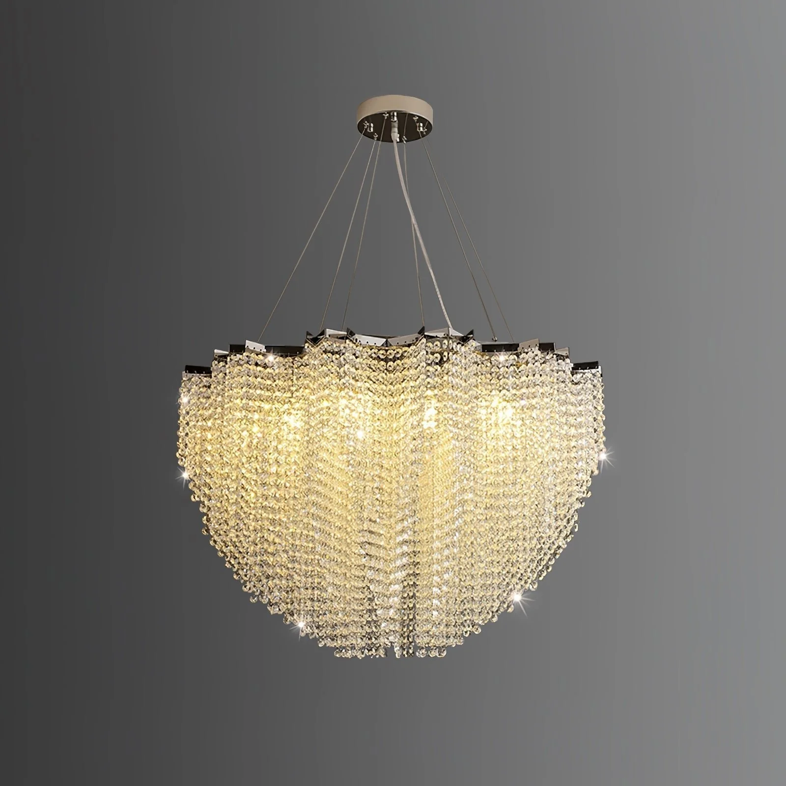 Zashayra Crystal Column Chandelier - Image 54